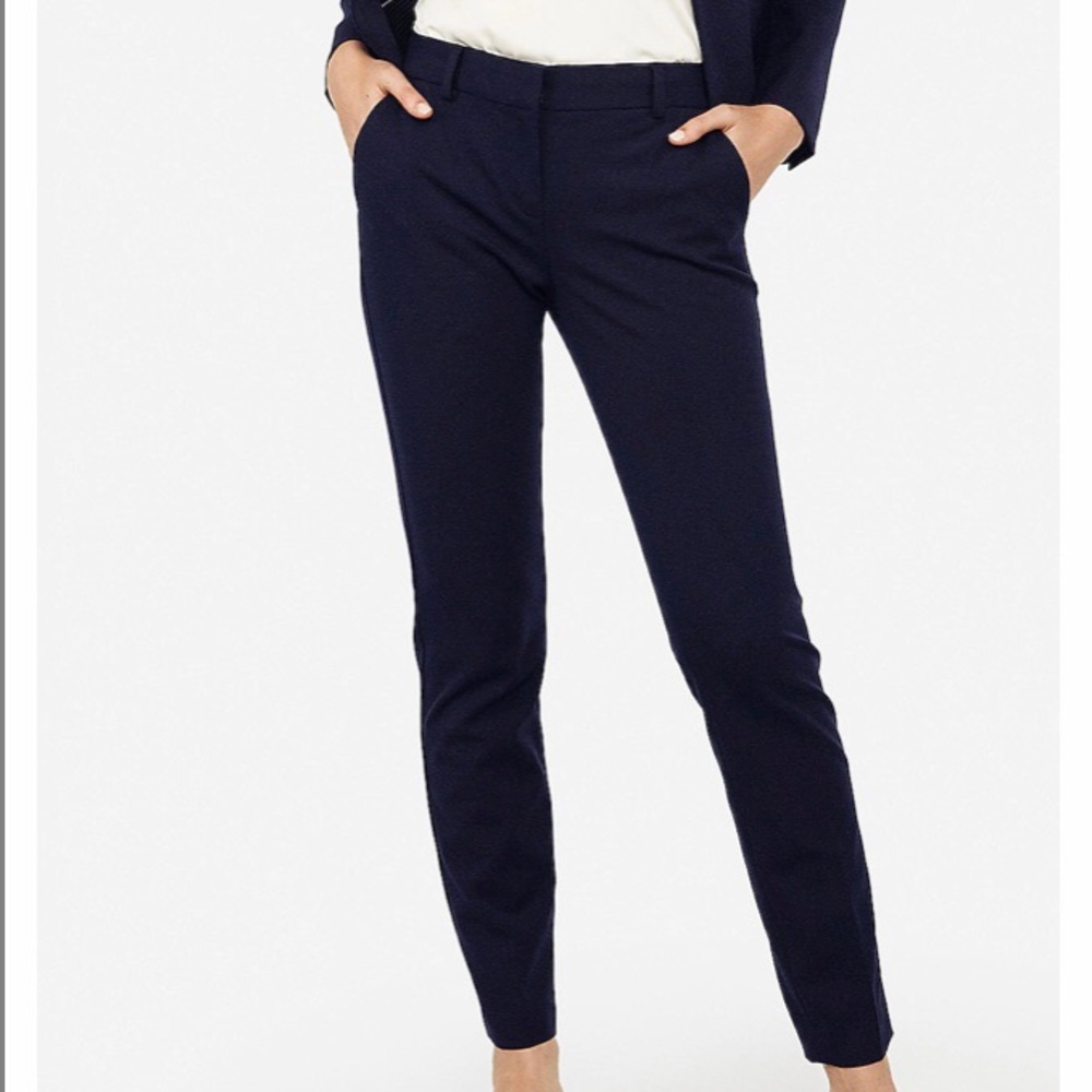 Express Mid Rise Ankle Columnist Pants